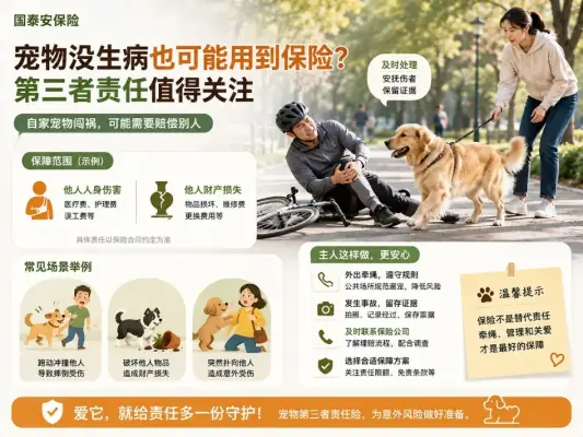 宠物没生病也可能用到保险？狗狗闯祸后产生的第三者责任值得关注